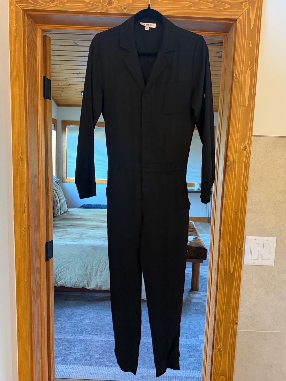LBLC the label - Black Long-Sleeve Jumpsuit